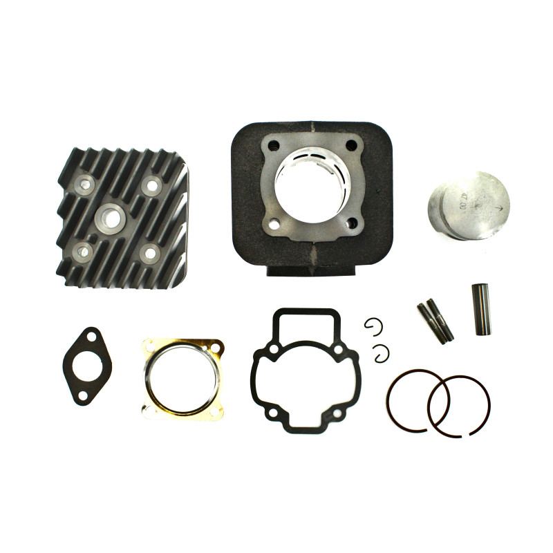 CYLINDER ŻELIWNY Z GŁOWICĄ POWER FORCE GILERA STORM PIAGGIO LIBERTY SFERA ZIP 47MM 2T