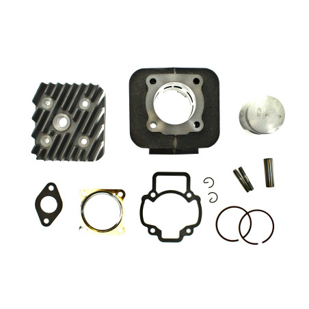 CYLINDER ŻELIWNY Z GŁOWICĄ POWER FORCE GILERA STORM PIAGGIO LIBERTY SFERA ZIP 47MM 2T