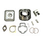 CYLINDER ŻELIWNY Z GŁOWICĄ POWER FORCE GILERA STORM PIAGGIO LIBERTY SFERA ZIP 47MM 2T