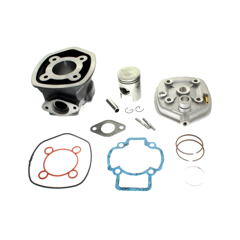 CYLINDER ŻELIWNY Z GŁOWICĄ PIĘCIOKĄTNĄ POWER FORCE APRILIA SR PIAGGIO NRG ZIP 40MM 2T