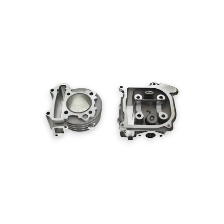 CYLINDER ALUMINIOWY Z GŁOWICĄ NCY SILNIK GY6 139QMB KYMCO AGILITY NEW DINK PEOPLE S SUPER 8 RIEJU PACIFIC TOREO 50MM 4T