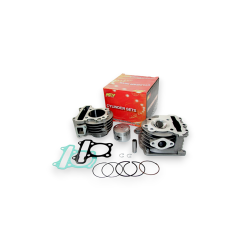 CYLINDER ALUMINIOWY Z GŁOWICĄ NCY SILNIK GY6 139QMB KYMCO AGILITY NEW DINK PEOPLE S SUPER 8 RIEJU PACIFIC TOREO 50MM 4T