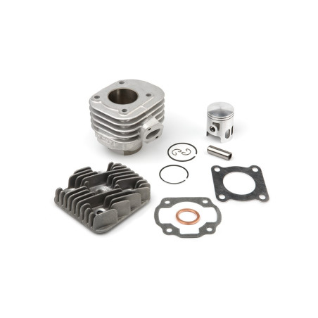 CYLINDER NICASILOWY Z GŁOWICĄ AIRSAL T6 MINARELLI HORIZONTAL APRILIA GULIVER BENELLI 491 RIEJU FIRST YAMAHA JOG NEOS 47,6MM 2T