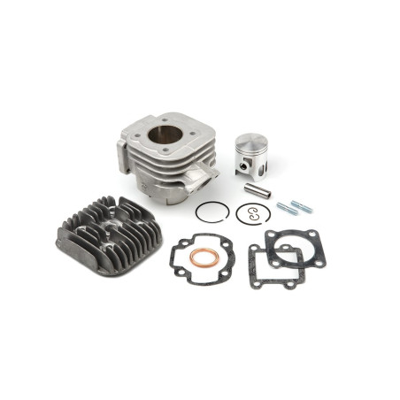CYLINDER NICASILOWY  Z GŁOWICĄ AIRSAL T6  MINARELLI VERTICAL APRILIA SR MBK BOOSTER YAMAHA BWS 47,6MM 2T