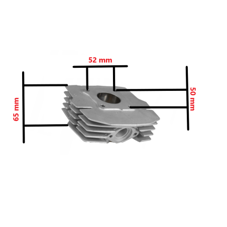 CYLINDER NICASILOWY AIRSAL HONDA MB MT MTX 45MM 2T