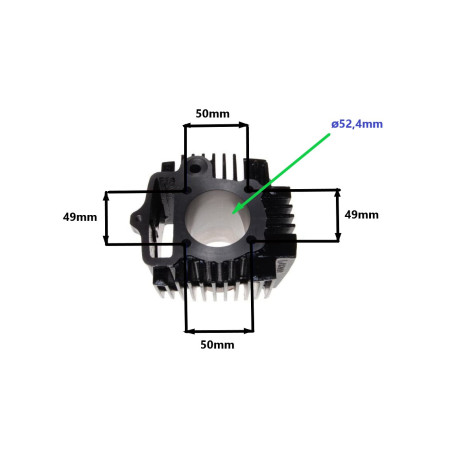 CYLINDER ŻELIWNY POWER FORCE BASIC 110 CCM 4T 52,4MM QUAD ATV CROSS