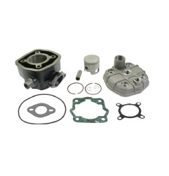 CYLINDER ŻELIWNY Z GŁOWICĄ POWER FORCE DERBI SENDA GPR GILERA GSM SURFER ZULU 47MM 2T