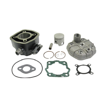 CYLINDER ŻELIWNY Z GŁOWICĄ POWER FORCE DERBI SENDA GPR GILERA GSM SURFER ZULU 47MM 2T