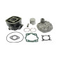 CYLINDER ŻELIWNY Z GŁOWICĄ POWER FORCE DERBI SENDA GPR GILERA GSM SURFER ZULU 47MM 2T