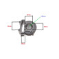 CYLINDER NICASILOWY POWER FORCE GY6 KYMCO 39MM 4T