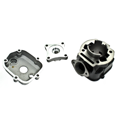 CYLINDER ŻELIWNY POWER FORCE Z GŁOWICĄ DERBI SENDA APRILIA RS 47MM 2T
