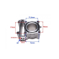 CYLINDER ŻELIWNY POWER FORCE BASIC MBK NXC YAMAHA X-MAX YZF-R125 54MM 4T