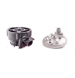 CYLINDER ŻELIWNY Z GŁOWICĄ POWER FORCE APRILIA RS YAMAHA DT MINARELLI AM6 47MM 2T