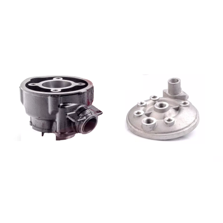 CYLINDER ŻELIWNY Z GŁOWICĄ POWER FORCE APRILIA RS YAMAHA DT MINARELLI AM6 47MM 2T