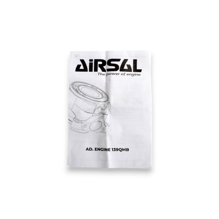 CYLINDER NICASILOWY AIRSAL GY6 50 4T 50CC