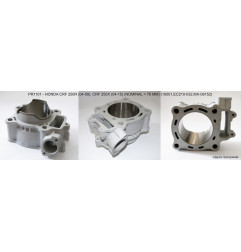 PROMX CYLINDER HONDA CRF 250 R '04-'09 , CRF 250 X '04-'17 (STD 78MM) NICASIL