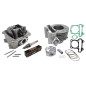 CYLINDER ŻELIWNY Z GŁOWICĄ POWER FORCE KYMCO AGILITY GY6 125 GY6 150 57,40MM 4T CYLINDER ŻELIWNY Z GŁOWICĄ POWER FORCE KYMCO AGILITY GY6 125 GY6 150 57,40MM 4T