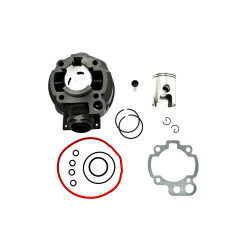 CYLINDER ŻELIWNY POWER FORCE BASIC APRILIA TUONO MALAGUTI XSM PEUGEOT XP7 MINARELLI AM6 40MM 2T