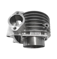 CYLINDER ŻELIWNY Z GŁOWICĄ POWER FORCE KYMCO AGILITY GY6 125 GY6 150 57,40MM 4T