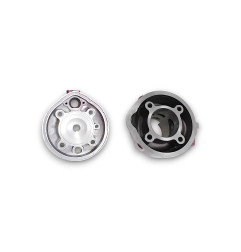 CYLINDER ŻELIWNY Z GŁOWICĄ POWER FORCE APRILIA RS TUONO PEUGEOT XP7 YAMAHA DT MINARELLI AM6 49 MM 2T WIŚNIA