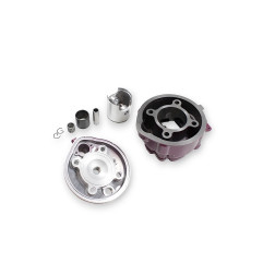 CYLINDER ŻELIWNY Z GŁOWICĄ POWER FORCE APRILIA RS TUONO PEUGEOT XP7 YAMAHA DT MINARELLI AM6 49 MM 2T WIŚNIA