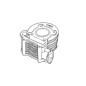 CYLINDER KYMCO AGILITY 50 4T - LIKE 50 4T - SUPER 8 50 4T