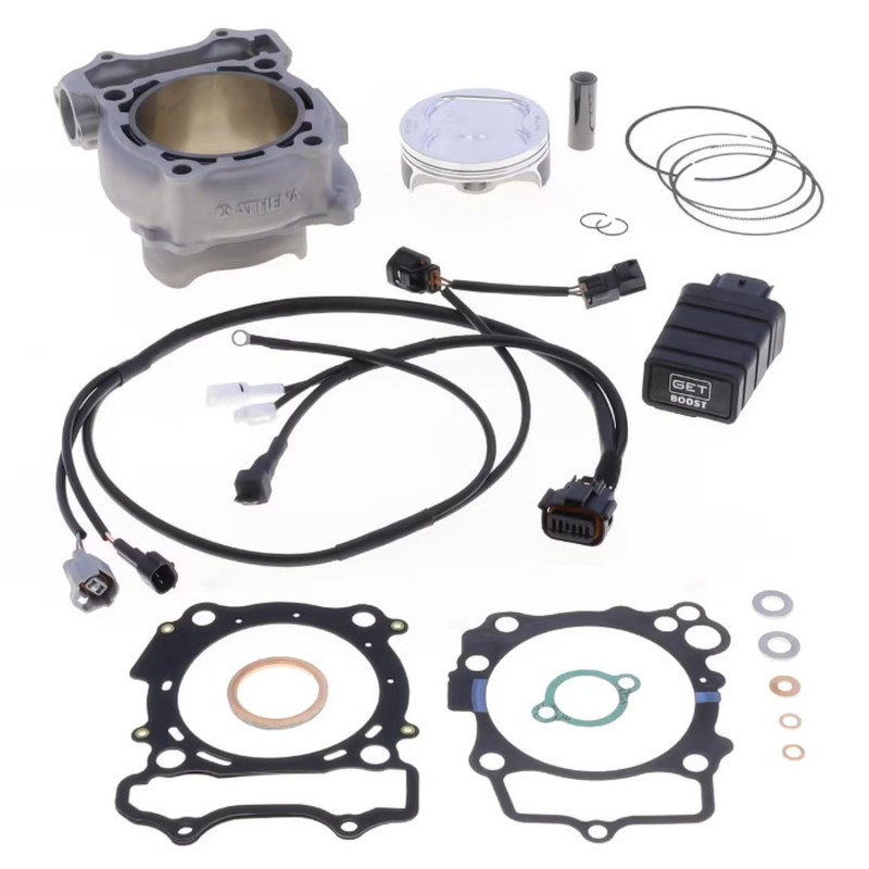 ATHENA CYLINDER KOMPLETNY Z MODUŁEM ZMIANY MAP ZAPŁONU YAMAHA YZF 250 '24, BIG BORE 85MM (+8MM=304CCM) (CR 13.3:1)