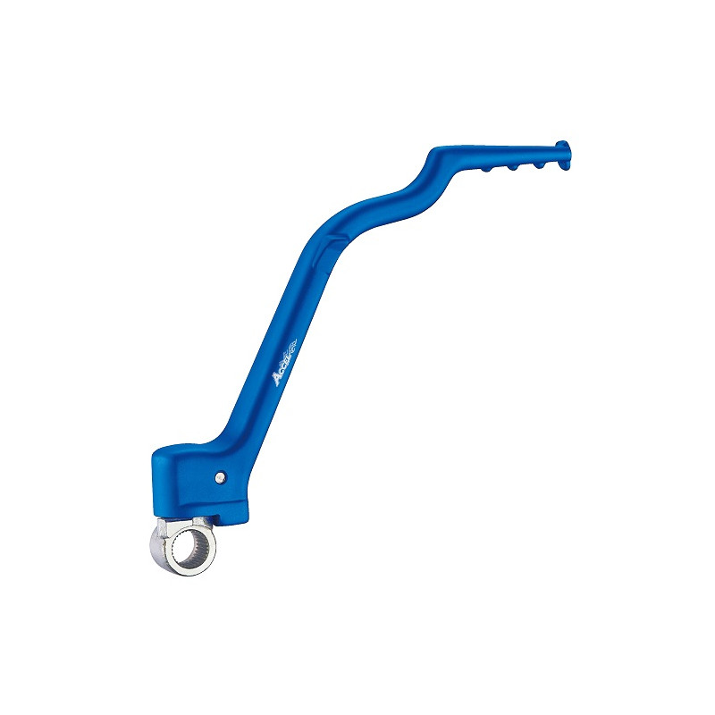 ACCEL DŹWIGNIA STARTERA (KOPKA) ALUMINIOWA YAMAHA YZ 250 '02-'25 (2T), KOLOR NIEBIESKI