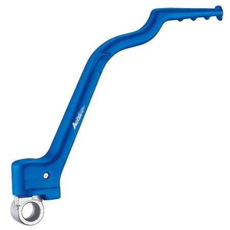 ACCEL DŹWIGNIA STARTERA (KOPKA) ALUMINIOWA YAMAHA YZ 250 '02-'25 (2T), KOLOR NIEBIESKI