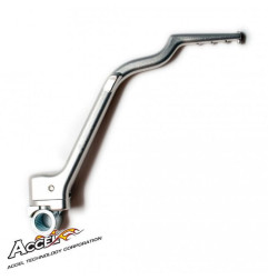 ACCEL DŹWIGNIA STARTERA (KOPKA) ALUMINIOWA YAMAHA YZ 250 '02-'25 (2T), KOLOR SREBRNY