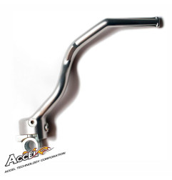 ACCEL DŹWIGNIA STARTERA (KOPKA) ALUMINIOWA KAWASAKI KXF 250 '13-'20 KOLOR SREBRNY