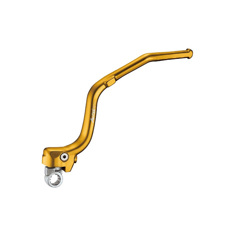 ACCEL DŹWIGNIA STARTERA (KOPKA) ALUMINIOWA SUZUKI RMZ 450 '08-'14, KOLOR ZŁOTY
