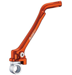 ACCEL DŹWIGNIA STARTERA (KOPKA) ALUMINIOWA KTM SX65 '16-'23, HUSQVARNA TC 65 '17-'23 KOLOR POMARAŃCZOWY