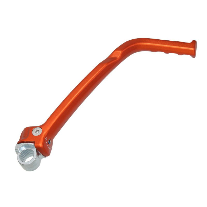 PSYCHIC DŹWIGNIA STARTERA (KOPKA / KIKSTARTER) KTM SX 250 '17-'22 (OEM: 79233070044) (ALUMINIOWA) KOLOR POMARAŃCZOWY