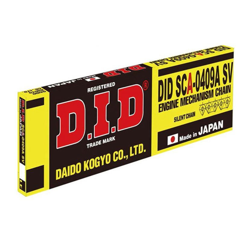 DID ŁAŃCUSZEK ROZRZĄDU SCA0409SV-92 (92-OGNIW) (OTWARTY + ZAKUWKA)