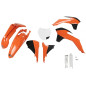 UFO KOMPLET PLASTIKÓW KTM SX/SXF '13-'15, SX 250 '16 KOLOR '13-'14 (POMARAŃCZOWY/CZARNY/BIAŁY) (KT515E999)