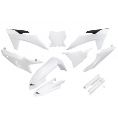 UFO KOMPLET PLASTIKÓW KTM SX 125 / 250 / 300 TBI '23-'24, SX-F 250 / 350 / 450 '23-'24 KOLOR BIAŁY