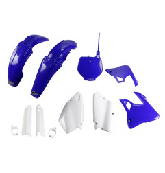 UFO KOMPLET PLASTIKÓW YAMAHA YZ 125 '96-'99, YZ 250 '96-'99 KOLOR NIEBIESKI/BIAŁY 98-99 (YA294E999)
