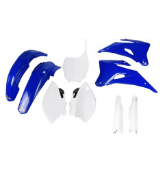 UFO KOMPLET PLASTIKÓW YAMAHA YZF 250 '06-'09, YZF 450 '06-'09 KOLOR (BIAŁY/NIEBIESKI) (YA305E999)