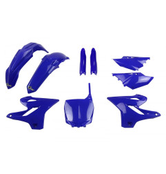 UFO KOMPLET PLASTIKÓW Z OSŁONAMI AMORTYZATORÓW YAMAHA YZ 125 '15-'21 YZ 250 '15-'21 KOLOR NIEBIESKI (YA319E089)