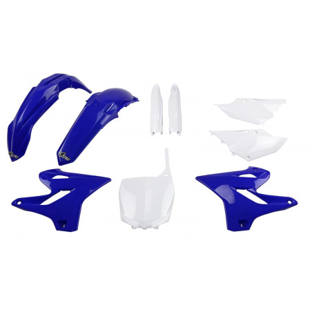 UFO KOMPLET PLASTIKÓW YAMAHA YZ 125 '15-'21, YZ 250 '15-'21 KOLOR (NIEBIESKI/BIAŁY) (YA319E999)