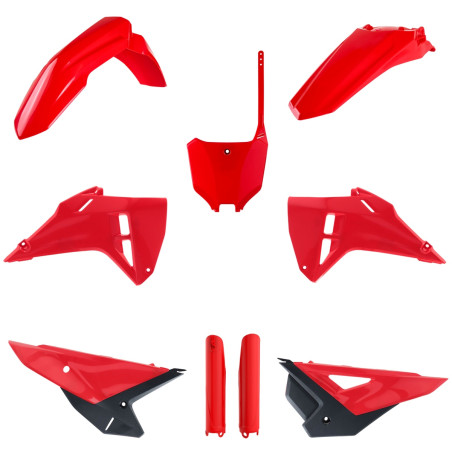 POLISPORT KOMPLET PLASTIKÓW HONDA CRF 250R '25-'26; CRF 450R '25-'26 KOLOR CZERWONY