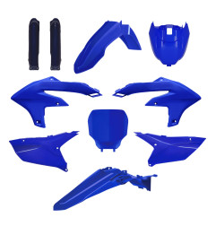 POLISPORT KOMPLET PLASTIKÓW YAMAHA YZ 250F '24-'26; YZ 450F '23-'25 Z TABLICĄ I OSŁONAMI AMORTYZATORÓW KOLOR NIEBIESKI