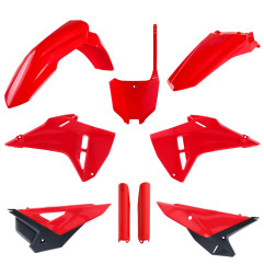 POLISPORT KOMPLET PLASTIKÓW HONDA CRF 250R '22-'24; CRF 450R '21-'24 RESTYLING KOLOR CZERWONY