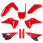 POLISPORT KOMPLET PLASTIKÓW HONDA CRF 250R '22-'24; CRF 450R '21-'24 RESTYLING KOLOR CZERWONY