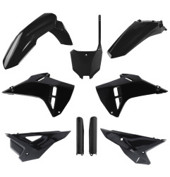 POLISPORT KOMPLET PLASTIKÓW HONDA CRF 250R '22-'24; CRF 450R '21-'24 RESTYLING KOLOR CZARNY