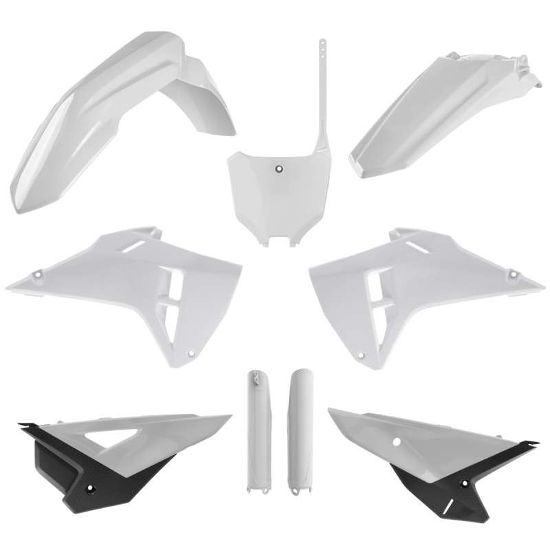POLISPORT KOMPLET PLASTIKÓW HONDA CRF 250R '22-'24; CRF 450R '21-'24 RESTYLING KOLOR BIAŁY