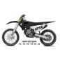 UFO KOMPLET PLASTIKÓW HUSQVARNA TC 125 / 250 '23-'24, FC 250 / 350 / 450 '23-'24 KOLOR CZARNY / BIAŁY
