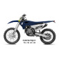 UFO KOMPLET PLASTIKÓW HUSQVARNA TE 150 / 250 / 300 '24-'25, FE 250 / 350 / 450 / 501 '24-'25 KOLOR GRANATOWY / BIAŁY