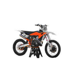 UFO KOMPLET PLASTIKÓW KTM SX 125 / 150 / 250 / 300 '25-'26 KOLOR BIAŁY / POMARAŃCZOWY / CZARNY
